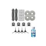 Asgard Grup Dreame L40 Ultra AE ile Uyumlu 2 Ana Fırça 4 Yan Fırça 4 Filtre 4 Mop 1 Deterjan 4 Toz Torbası