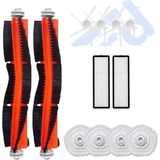 Asgard Grup Dreame W10-W10 Pro Uyumlu 2 Ana Fırça 4 Yan Fırça 2 Filtre 4 Mop - 11 Adet
