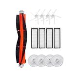 Asgard Grup W10-W10 PRO DREAME ile Uyumlu 1 Ana Fırça 4 Yan Fırça 4 Filtre 4 Mop
