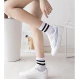 Asgül Unisex Kolej Çorap Seti 5 Çift - Beyaz - 36 - 42