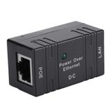 ASHATA Mini POE Birleştirici Ayırıcı Evrensel Ev İnterkom Cihazları, Akıllı Erişim Kontrolü, Kablosuz Erişim Noktaları, POE Kameralar ve (Siyah) ile diğer Akıllı Cihazlar için uygundur