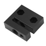 ASHATA T8 Boşluksuz Somun Bloğu, 3D yazıcı aksesuarları T8 Vida Dişi Mili Boşluksuz Somun Bloğu POM Somun yuvası vidası 3D yazıcı Için 2 Mm