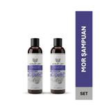 Ashley Joy 2x250 ml Mor Şampuan