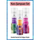 ASHLEY JOY Hacim Veren Temiz Ve Fresh Doğal Görünüm Dry Kuru Şampuan 200 ml X3 Set Vegan