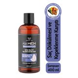 Ashley Joy Kepeğe Karşı Etkili Ve Dökülme Karşıtı Magnezyum, Çinko Içeren Mentollü Erkek Şampuanı 400 Ml