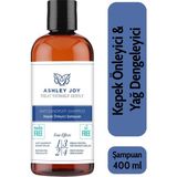 Ashley Joy Kepek Karşıtı Onarıcı Saç Bakım Şampuanı 400 ml - Normal & Yağlı Saçlar İçin, Doğal Özlü, Tuzsuz - 1