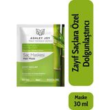 Ashley Joy Saç Maskesi Murumuru ve Bambu Özlü Besleyici Etki 30 ml Tüm Saç Tipleri İçin