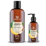 ASHLEY JOY Yavaş Uzayan Saçlara Özel Hızlı Uzamaya Yardımcı Vegan Keratin İçeren Banana Yoğun Bakım Seti