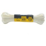 Ashwork Delibon Deri Pres Vakumlu Kemik Köpek Ödülü Beyaz 22 cm 1 Adet 587455