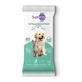 Ashwork Supreme Yeşil Çaylı Kedi ve Köpek Temizleme Mendili 60 Adet 587455