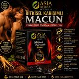 Asia Cinsel Gücü Arttırıcı Epimedyulu Macun, Polen, Pekmez, Ginseng, Maca Extract, Çakşır Otu, Panax Içeren Kuvvet Bitkisel Karışımlı Macunu 43 gr - 1 Adet