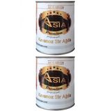 Asia Konserve Ağda-Silver-Gri 800 Ml. (2 Adet)