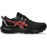 Asics 1012B934 Gel-Venture 11 Waterproof Koşu Siyah-Kırmızı Kadın Spor Ayakkabı - Siyah - Kırmızı