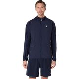 Asics 2011D084-401 ROAD PACKABLE JACKET Lacivert Erkek Zip Ceket