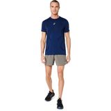 Asics 2011D247-021 ROAD 5IN SHORT Gri Erkek Şort