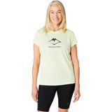 Asics 2012C971-300 Fujitrail Yeşil Kadın T-shirt