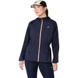Asics 2012D076-400 ROAD PACKABLE JACKET Lacivert Kadın Zip Ceket
