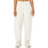Asics 2032C844 Logo Sweatpant Alti Krem Kadın Eşofman Altı S