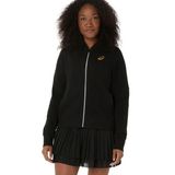 Asics 2042A400-001 MATCH JACKET NIGHT ENE Siyah Kadın Zip Ceket