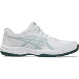 Asics Court Slide 4 Erkek Beyaz Mavi Tenis Ayakkabısı
