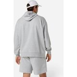 Asics French Terry Relaxed Pullover Hoodie Erkek Clay Grey/jasper Green Sweatshirt 2031F449-020