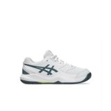 Asics Gel-Dedicate 8 Gs Çocuk Tenis Ayakkabısı, 32,5, 14-1044A077-4, Beyaz, Üniseks-Çocuklar