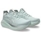 ASICS Gel-Nimbus 27 Lite-Show Kadın Spor Ayakkabısı, Saf Aqua White, 37 EU, numeric_37