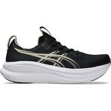 Asics Gel-Nımbus 28 Koşu Ayakkabısı Düz Taban Pamuk Malzeme ile 44,5 Numaralı Siyah