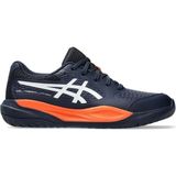 Asics Gel Resolution x Çocuk Lacivert Tenis Ayakkabısı Unisex Nefes Alabilir Yapı ile Konforlu