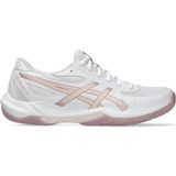 Asics Gel-Rocket 12 Kadın Voleybol Ayakkabısı - Beyaz - Pembe