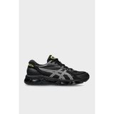 Asics Logolu Sneaker Ayakkabı Erkek Ayakkabı 1203A369 - Siyah - Gümüş