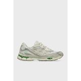 Asics Logolu Süet Detaylı Sneaker Ayakkabı Unisex Ayakkabı 1203A383 - Krem - Gri
