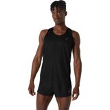Asics METARUN SINGLET Siyah Beyaz Atlet, xl, 2011D287-001, siyah beyaz, Erkek