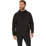 Asics Metarun Waterproof Jacket Erkek Siyah Beyaz Ceket 2011D121-001 - Siyah - Beyaz