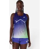 Asics Metaspeed Singlet Kadın Mavi Atlet 2092A533-415 - XS