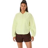 Asics Nagino Run Adjustable Jacket Kadın Sulphur/Black Ceket 2012D138-750 - Sarı