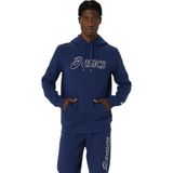 Asics Oth Hoodıe Erkek Mavi Sweatshirt 2031e187-401 L