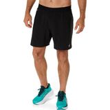 Asics Road 7In Short Erkek Siyah Gri Şort 2011D248-001 - M - Siyah - Gri