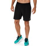 Asics ROAD 7IN SHORT Siyah Gri Şort, L, 2011D248-001, sİyah, Erkek