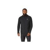 Asics ROAD PACKABLE JACKET Erkek Siyah Beyaz Ceket 2011D084-001