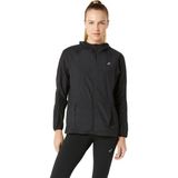 Asics Road Packable Jacket Kadın Siyah Beyaz Ceket 2012D076-001 - Siyah - Beyaz