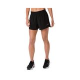 Asics SILVER 4IN SHORT Kadın Koşu Şortu 2012D151-001 Siyah