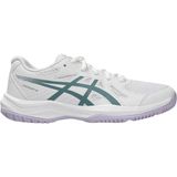 Asics Upcourt 6 Gs Beyaz-Turuncu Çocuk Günlük Ayakkabı - Beyaz - Turuncu