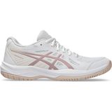 Asics Upcourt 6 Kadın Tenis Ayakkabısı 1072A107-104 Beyaz Nefes Alabilir Yapı ile Spor ve Günlük Kullanıma Uygun