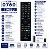 Aşık Store 0760 Tivibu Orijinal Kumanda Türk Telekom Tivibu Set Top Box Tv Kumandası Uyumlu Yedek Kumanda
