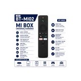 AŞIK STORE BT-M102 Mi Box Universal Kumanda Sesli Komutlu Bluetooth Google Asistan Netflix Prime Video Uyumlu