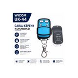 AŞIK STORE Wicom UK-44 Garaj Kepenk Kumandası 4 Tuşlu – Otomatik Kapı Bariyer ve Kepenk Sistemleri Uyumlu