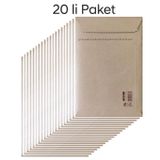 Asil 17x25 cm 20'li Paket Hava Kabarcıklı Zarf