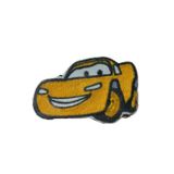 Asil Acar Home Aplike Ütü İle Yapışan Araba Hardal Arma 3x4 cm