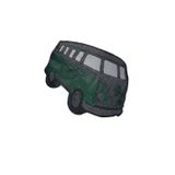 Asil Acar Home Aplike Ütü İle Yapışan Otobüs Yeşil Arma 14x2,5 cm